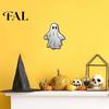 DIY Ghost Scene Wall Murals Luminous Stickers for Halloween Decoration, Glow in The Dark PVC Decals Indoor Outdoor Glass Door Windows And