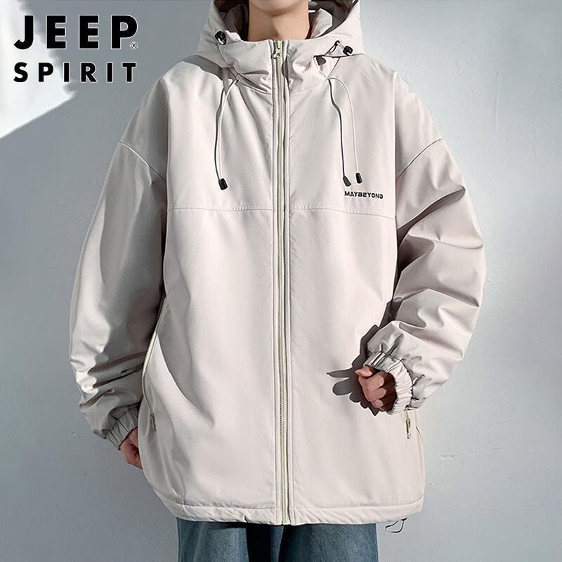 JEEP SPIRIT Men's Hooded Winter Padded Jacket