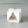 Premium Foldable Cake Box for 4/6/8 Inch Chiffon or Mousse Birthday Cakes, Gift and Transparent Packaging