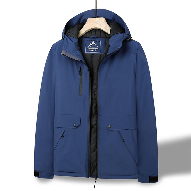 TDY Fleece-Lined Waterproof Work Jacket L