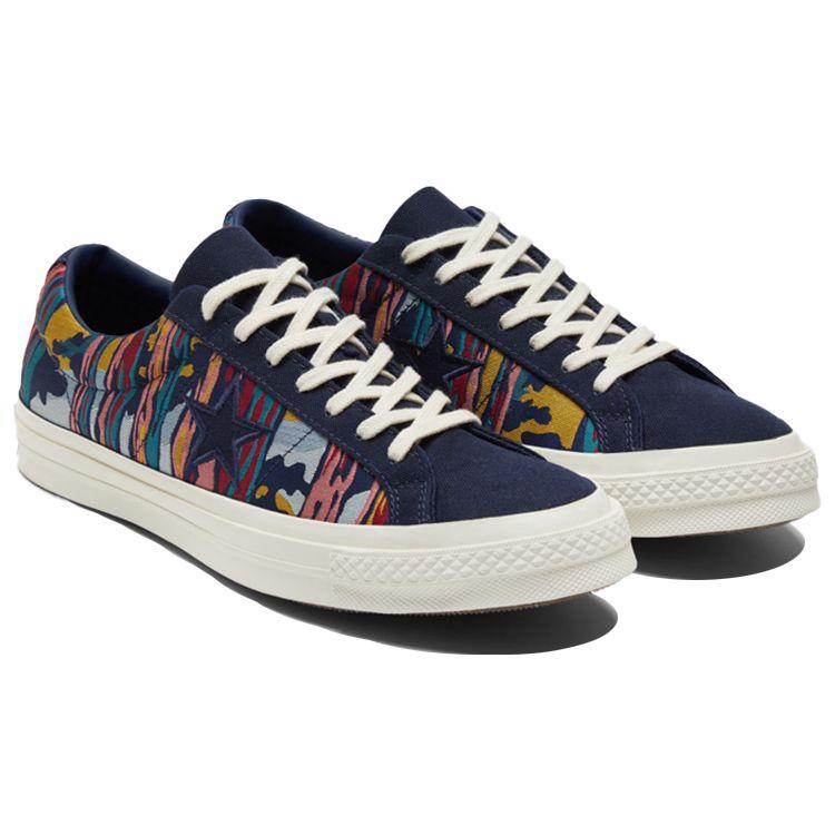Converse One Star Low The Great Outdoors - Кроссовки унисекс Midnight Navy Blue Multi — фото 3