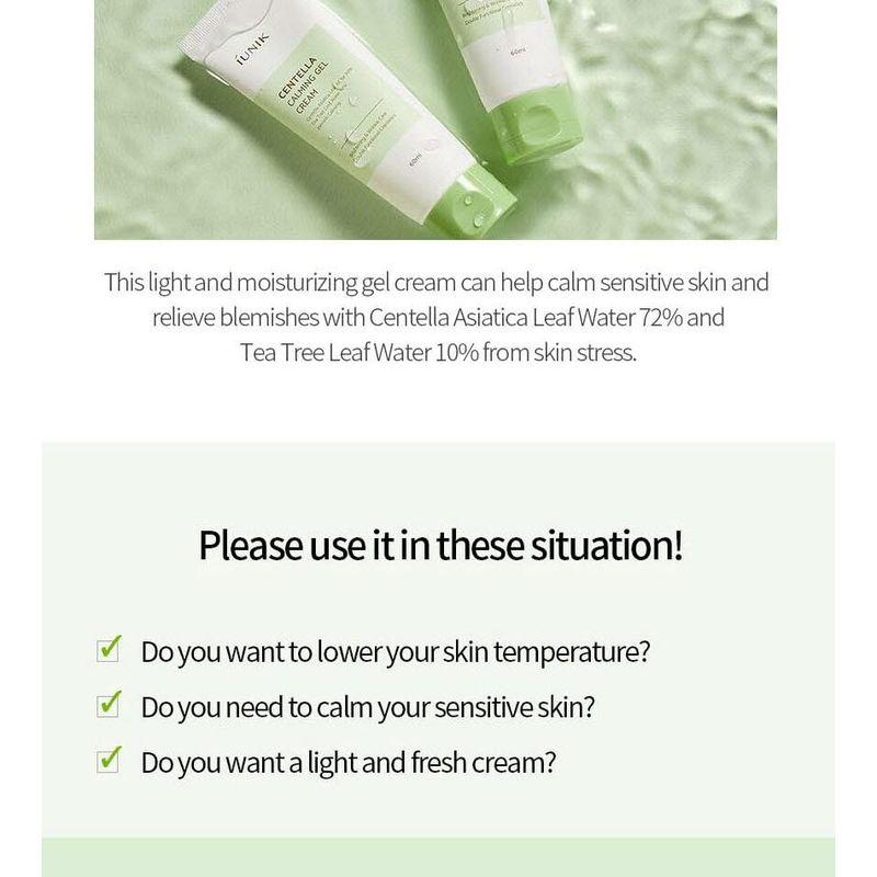 IUNIK Centella Beruhigende Gelcreme 60 ml