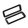 Carbon Fiber Style Trunk Tail Gate Licence Light Cover Trim Fit For Ram 1500