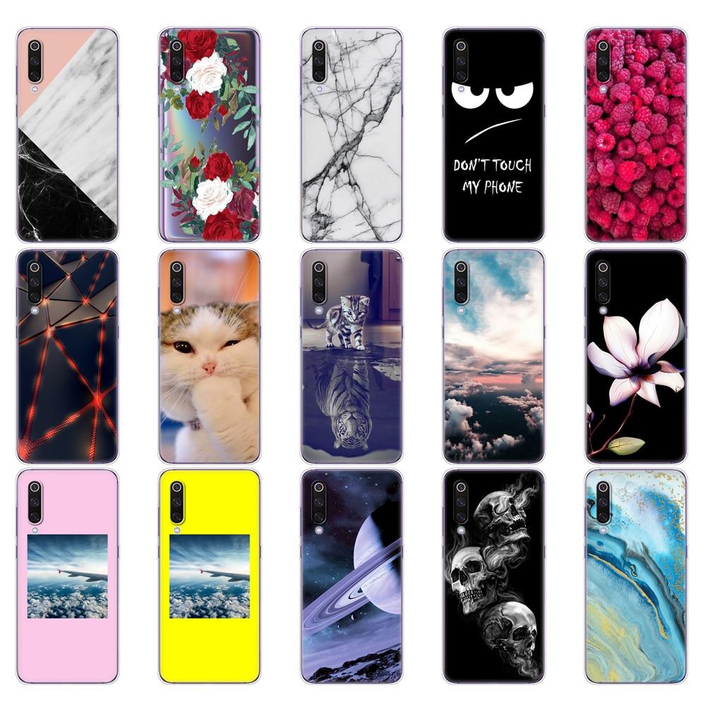 Pro xiaomi mi 9 pouzdro Silikonové Měkké TPU zadní kryt na telefon Pro Xiaomi Mi9 Xiaomi 9 SE Pouzdro Kryt na telefon ochranný coque nárazník etui