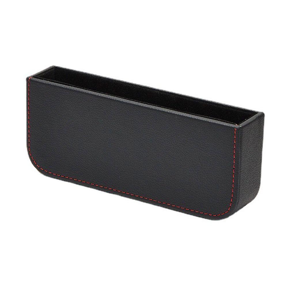 

Phone Holder Tray PU Leather Seat Gap Box Car Organizer Car Storage Box Driver Side Pouch