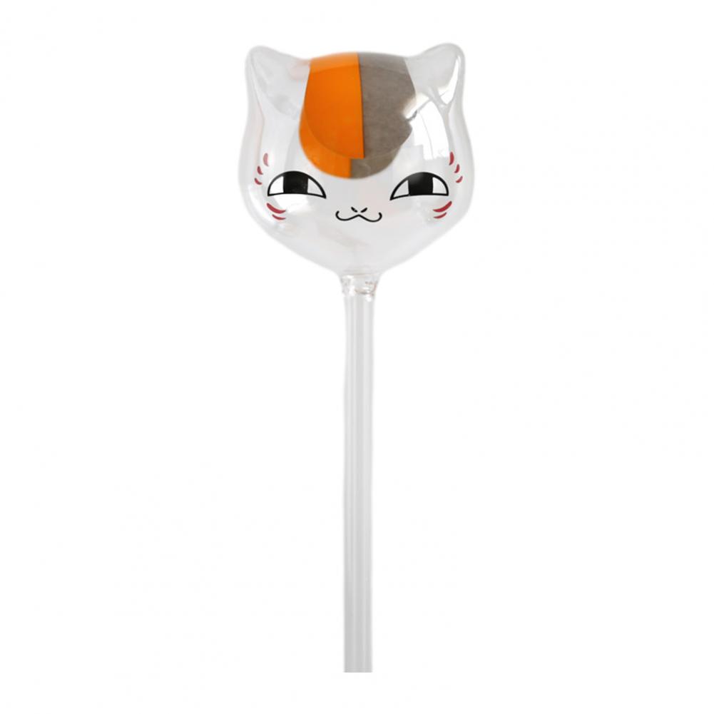 Self Watering Globes Glass Cat-shaped Plant Watering Bulbs Automatic Self-watering Globes for Indoor Outdoor Potted Plants