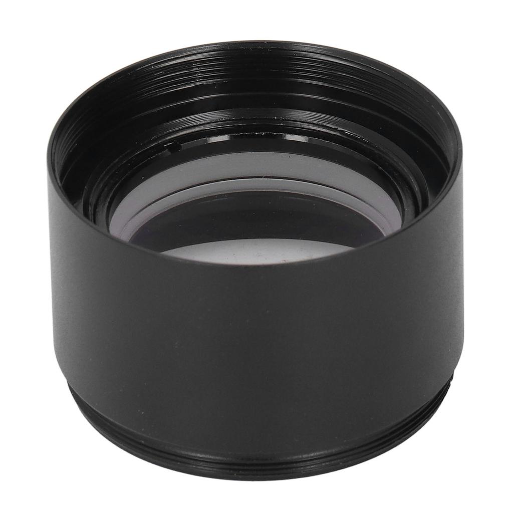 Auxiliary Objective Lens Aluminum Alloy 0.5X Microscope Part for SM Series Stereo Micromirror