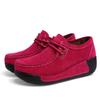 Autumn Thick Bottom Platform Sneakers Women Shoes Suede Leather Casual Shoes Women Tassels Zapatos Mujer Loafer 3351/3352