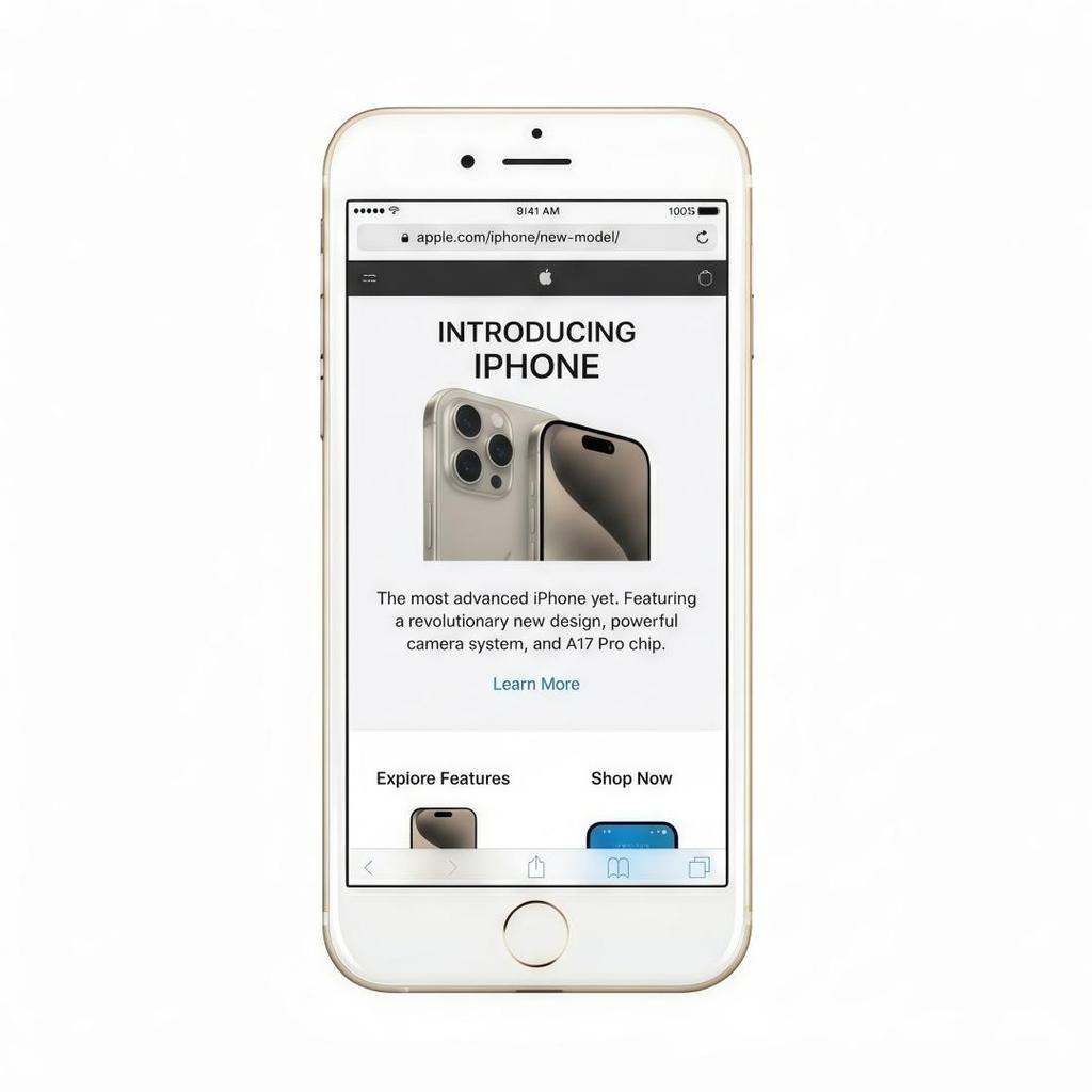Apple iPhone 6 16GB ROM Gold/Black/Silver - 4G LTE Smartphone Unlocked Mobile Phone - Refurbished