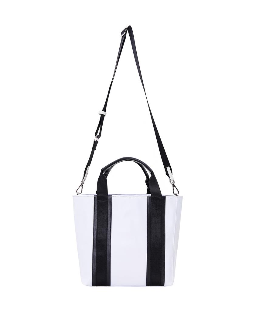 Playsam Essential Tote Bag / White