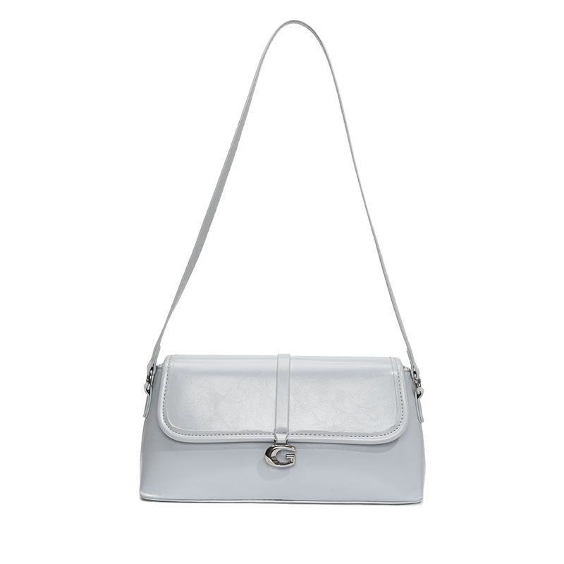 Simple and Textured Versatile Shoulder Bag Women's 2025 New Fashion and High-end Commuter Bag Women's Niche Underarm Bag