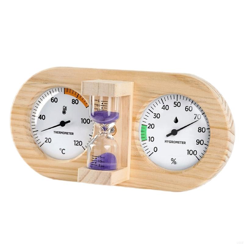 Waterproof Wall Mounted Temperature Humidity Meter for Sauna Room Steam Room