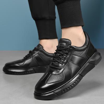 Mode Lässige Schwarze Herren Board Schuhe Bequeme und trendige Stile Outdoor Street Freizeit Walking Tägliche Übung Jugend Qualitätsschuhe