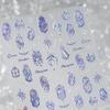 Goldfish in Bag 5D Nail Art Sticker Jelly Like Translucent Goldfish with Bubble Cute Aquatic Manicure Decal DIY