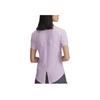 Under Armour Coolswitch Comfortable Versatile Simple Fashion Short Sleeve Regular T-Shirt Women Tops Purple 1373399-543