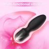Women's Mini Vibrating Bowling Ball Massager - Strong Vibration Massage & Teasing Stick