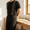 Crossing-Strap Suspenders Secure Fit Suspender Wide Straps