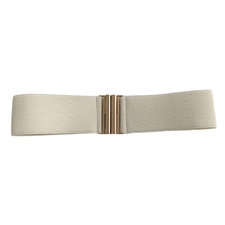 Contemporary Elastic Waist Belt Alloy Buckles Slimming Comfortable Design Elastic Waistband For Women's Outfits