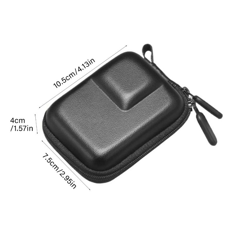 Protective Carrying Case Bag for Action 6/5P/4/3 Sports Camera Shock Absorbing Padding Design Water Resistant