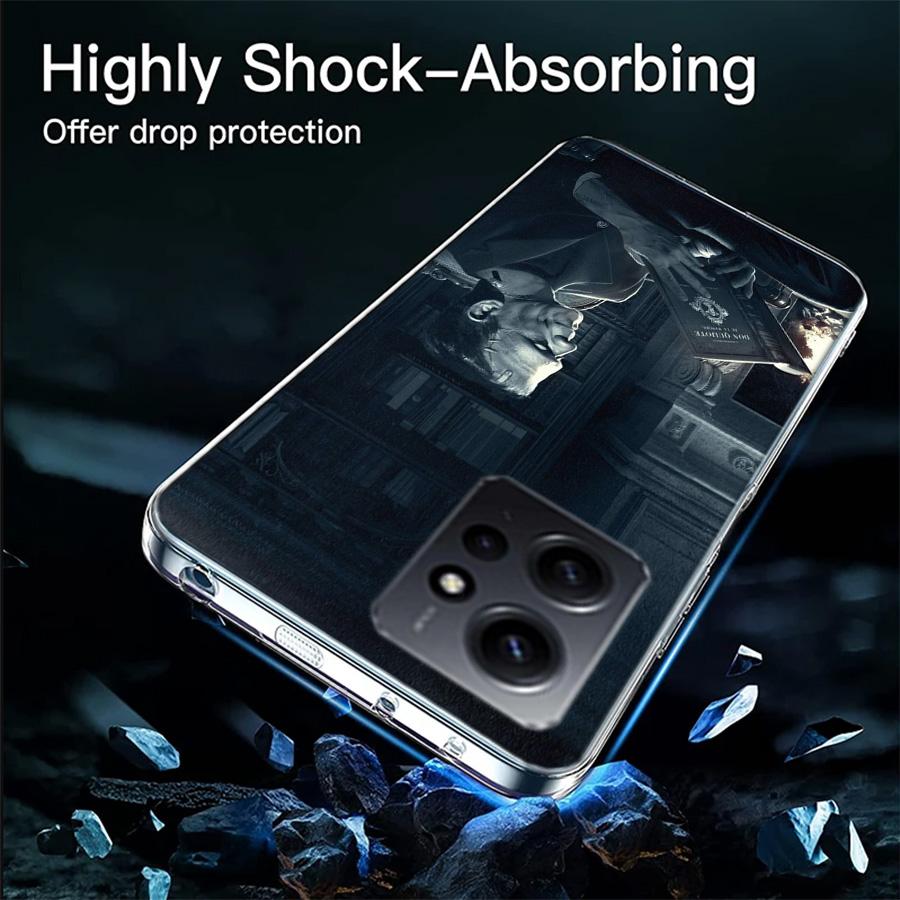 Horror F-Frankenstein Phone Case For Redmi Note 14 15 Pro 5G 13 12 Pro Plus 11 11T 11E 11S 10 Pro 10S 9 9S Cover Cell Clear TPU
