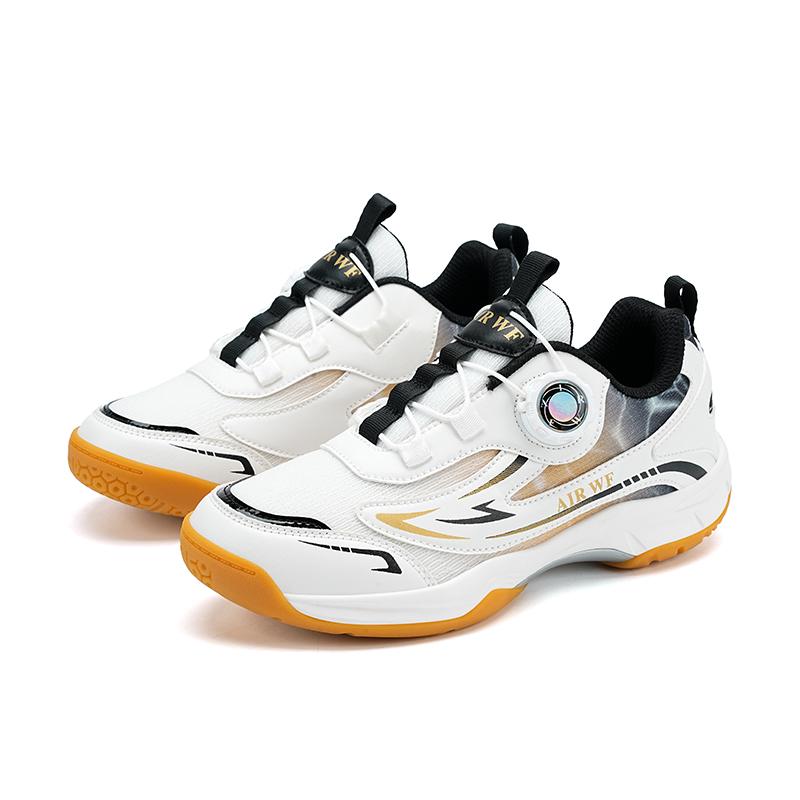 ennis professional rotating button men's and women's badminton shoes, table tennis shoes, children's outdoor sports shoes