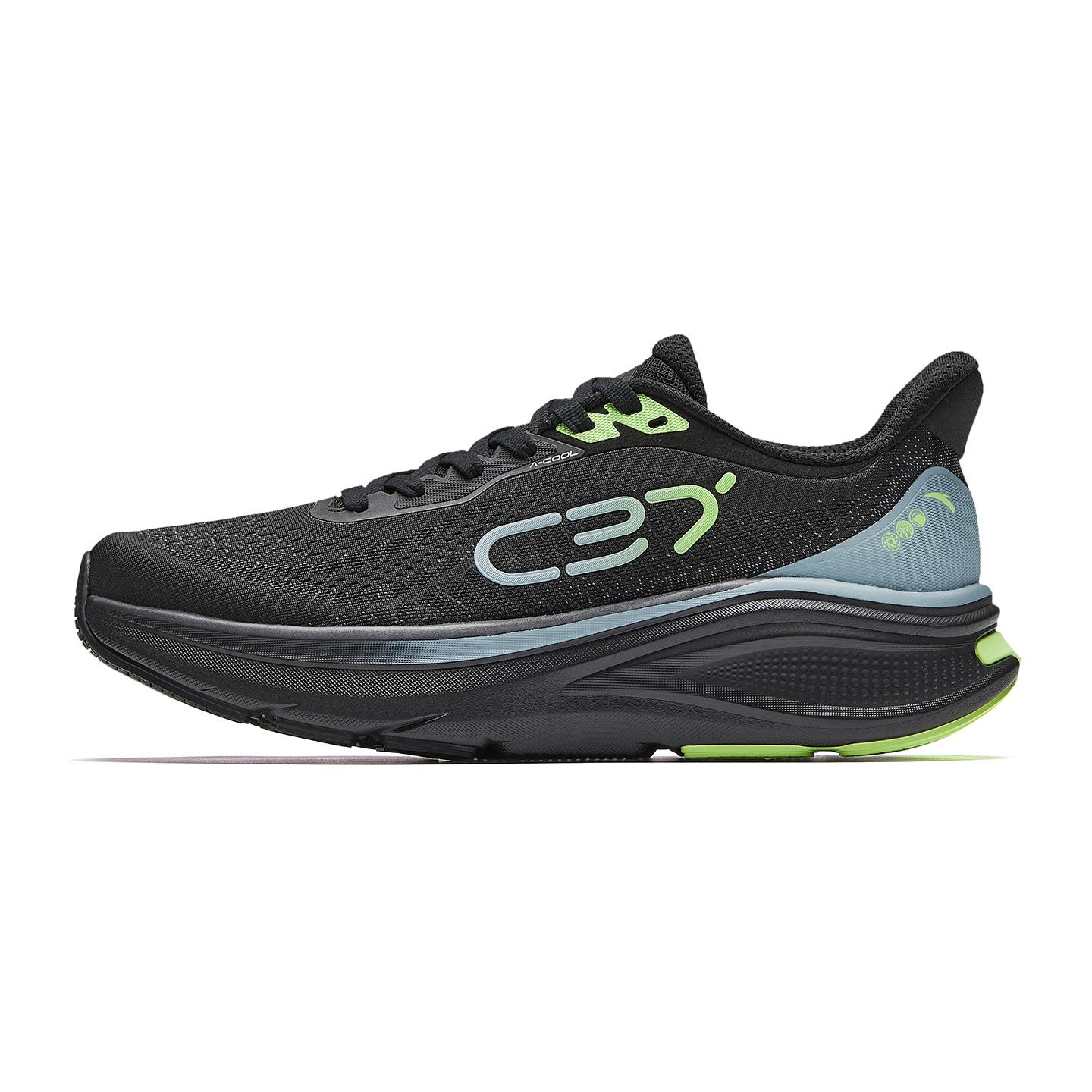 

Anta Running Shoes Men s Black Blue Green 912625537-8 45