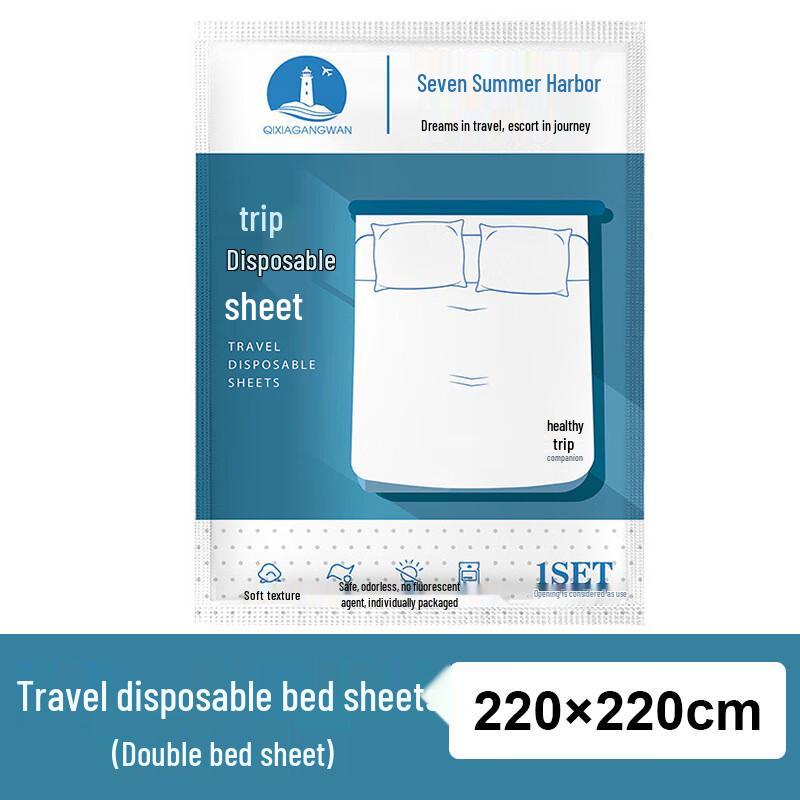 MDNG Disposable Travel Bed Sheets