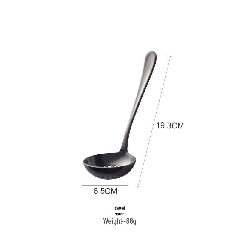 cmaos Stainless Steel Soup Ladle and Strainer Set