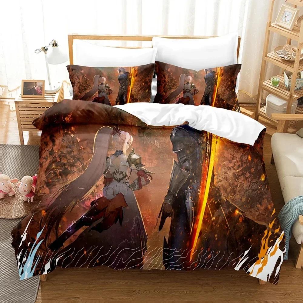 Hot Game Tales Of Arise Bedding Set Modern Printed Bed Set With Pillowcase Duvet Cover Soft Single Double Queen Super King Size