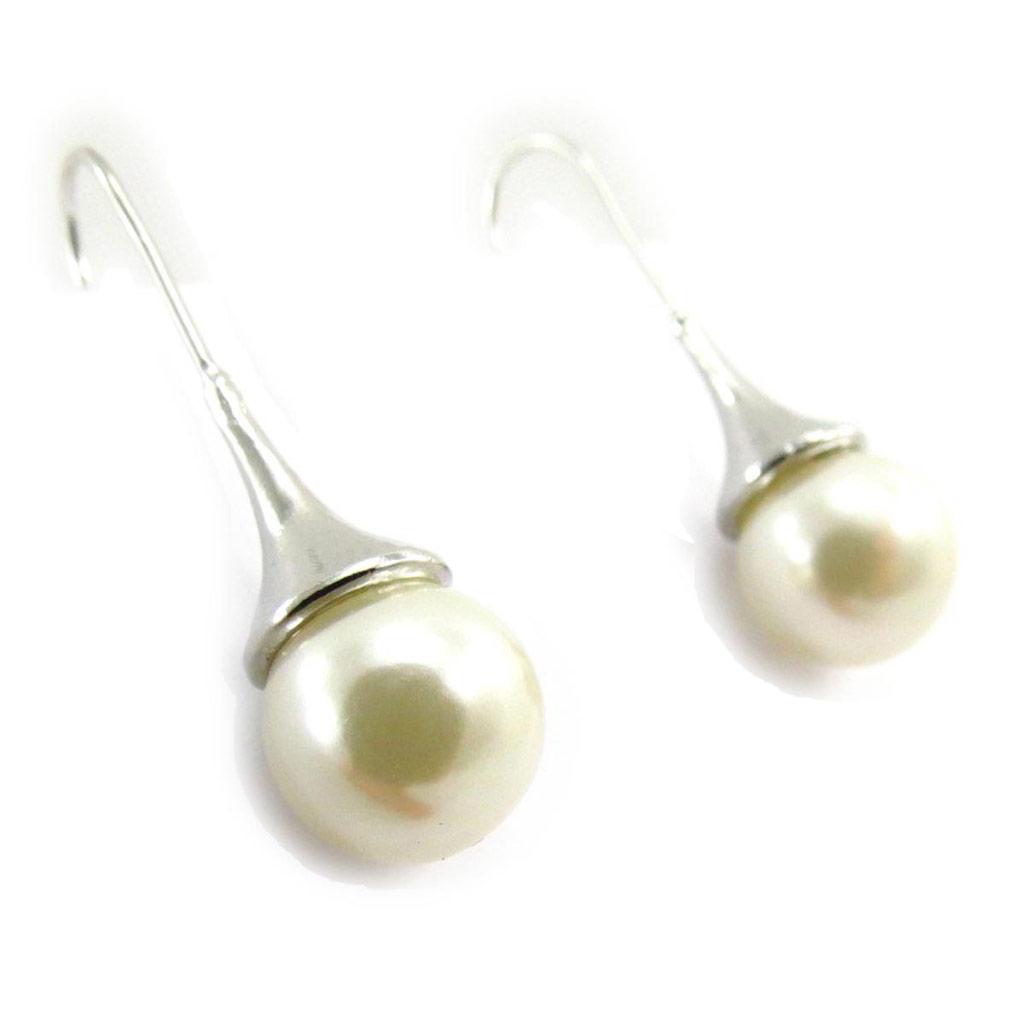 Les Trésors De Lily [J6246] - Cercei de designer „Perla” din fildeș