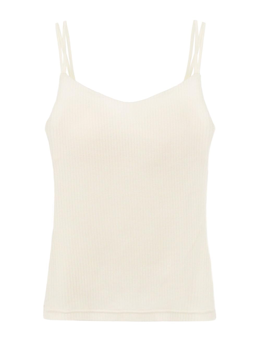 

Две майки-топа Hatch с беспроводным бюстгальтером-топом 90389am, Bramone, чашки, домашняя одежда, AC75, молочно-белый