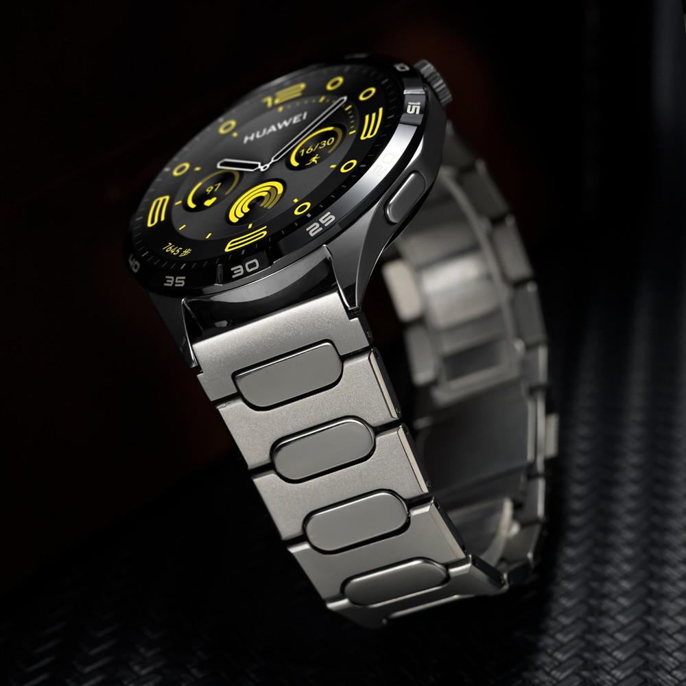 22mm Mans Titanium Band for Huawei Watch GT6 Pro GT5 Pro 46mm Ultimate Business Metal Strap for Amazfit Balance T-REX 3 OnePlus
