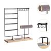 Jewelry Display Stand Bracelet and Holder with Wooden Tray for Showroom