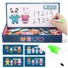 [PACZA][1] Magnetic Puzzle Dress Up Teddy Bear 49 Puzzles Z545