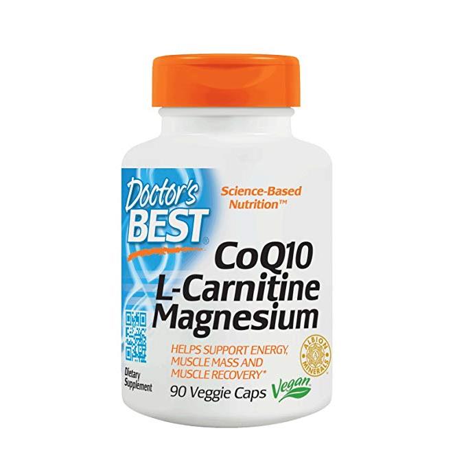 

CoQ10 L-Carnitine Magnesium, 90 Veg Capsules