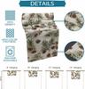 Christmas Pine Needles Pinecones Linen Table Runner Party Decor Winter Xmas Kitchen Dining Table Runner Christmas Decorations