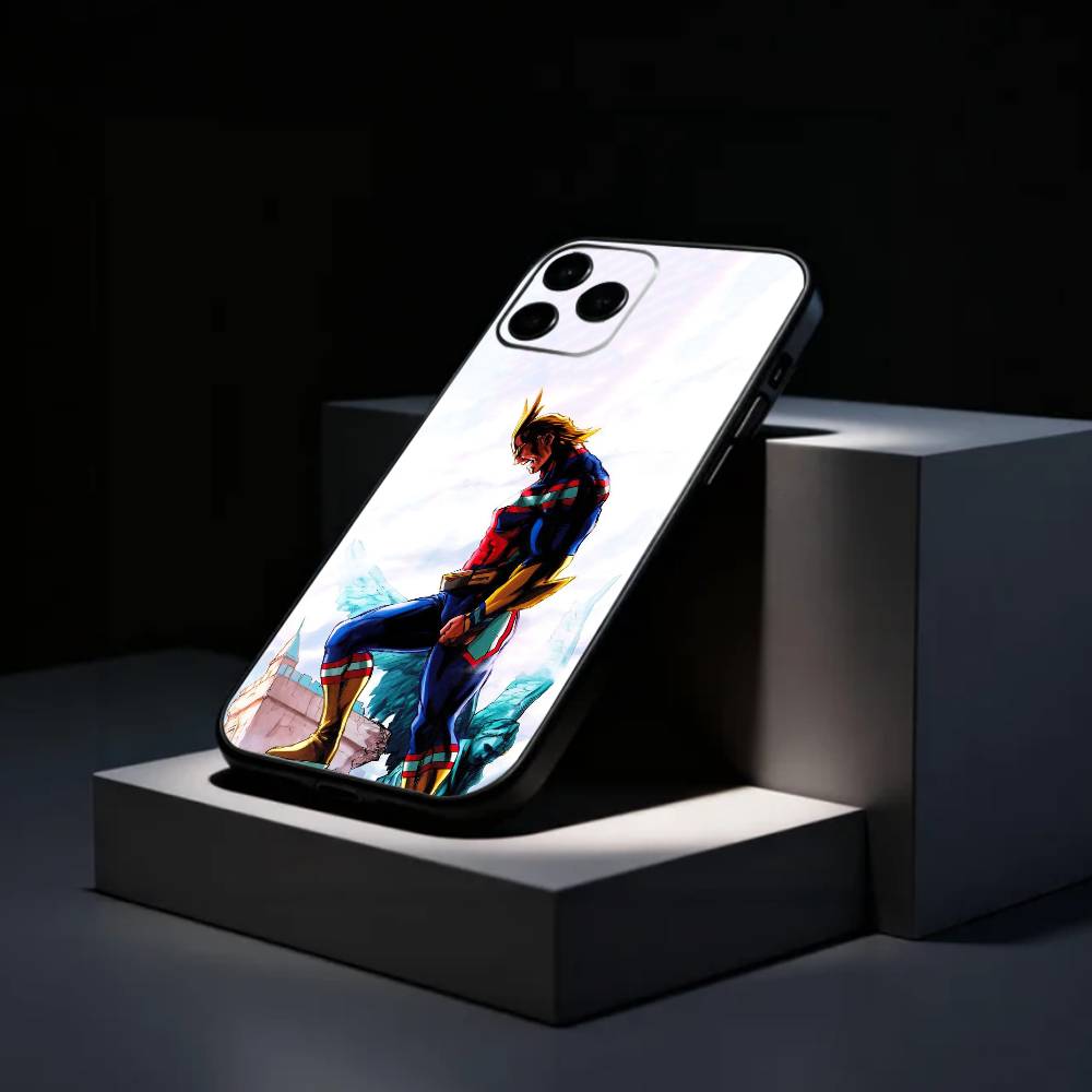 T-Toshinori Y-Yagi MHA All Might Phone Case Silicone Soft For IPhone 17 16 15 14 13 12 11 X XR Plus Pro Max Plus