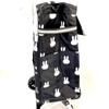 Miffy Kühl-Einkaufswagen Many Faces Schwarz Trolley Outdoor Kühltasche Schwarz