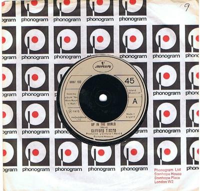 7-Zoll Schallplatte CLIFFORD T. WARD - Up In The World 6007132 Mercury 1977 UK Pop Gebraucht