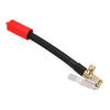 Tire Inflator Extension Tube 16cm M6 Quick Connect Clip On Air Chuck Hose for Car Motorcycle Bike Tires with Release