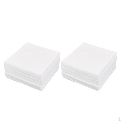 300 Pièces/ Chiffon d'essuyage pour salle blanche sans poussière Anti 6''