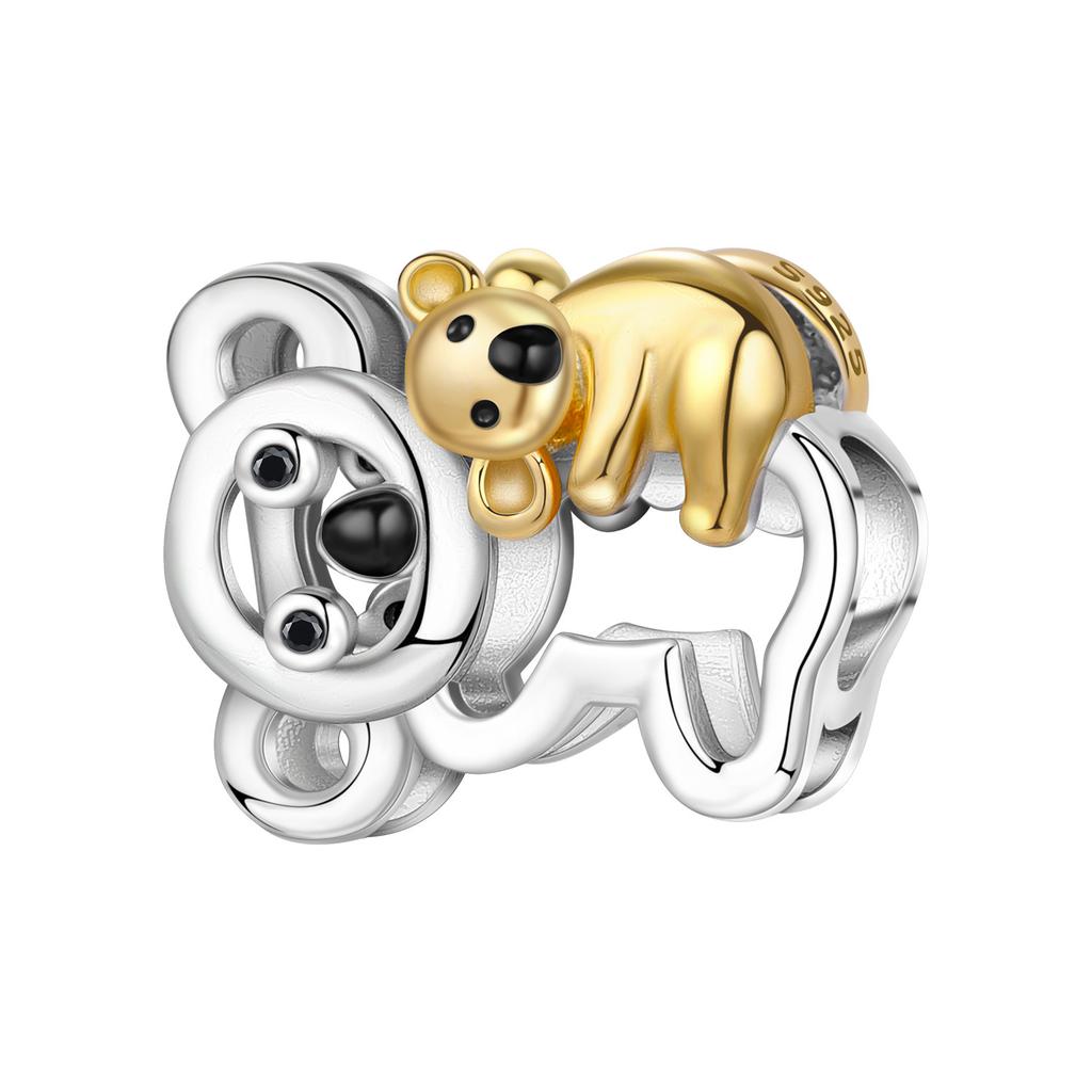 Kupfer Blauer Hut Pinguin Tier Perlen Original Anhänger Armband Charm Schmuck Party DIY Trendige Geschenke