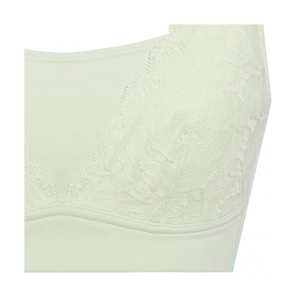 Night Bra Lacy 5230 Half Top M009 LL Size [Triumph] (Green)