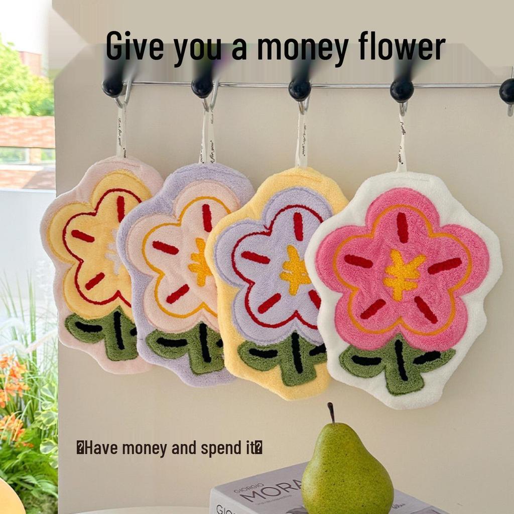 Adorable Water-Absorbent Kids' Kitchen Hand Towel