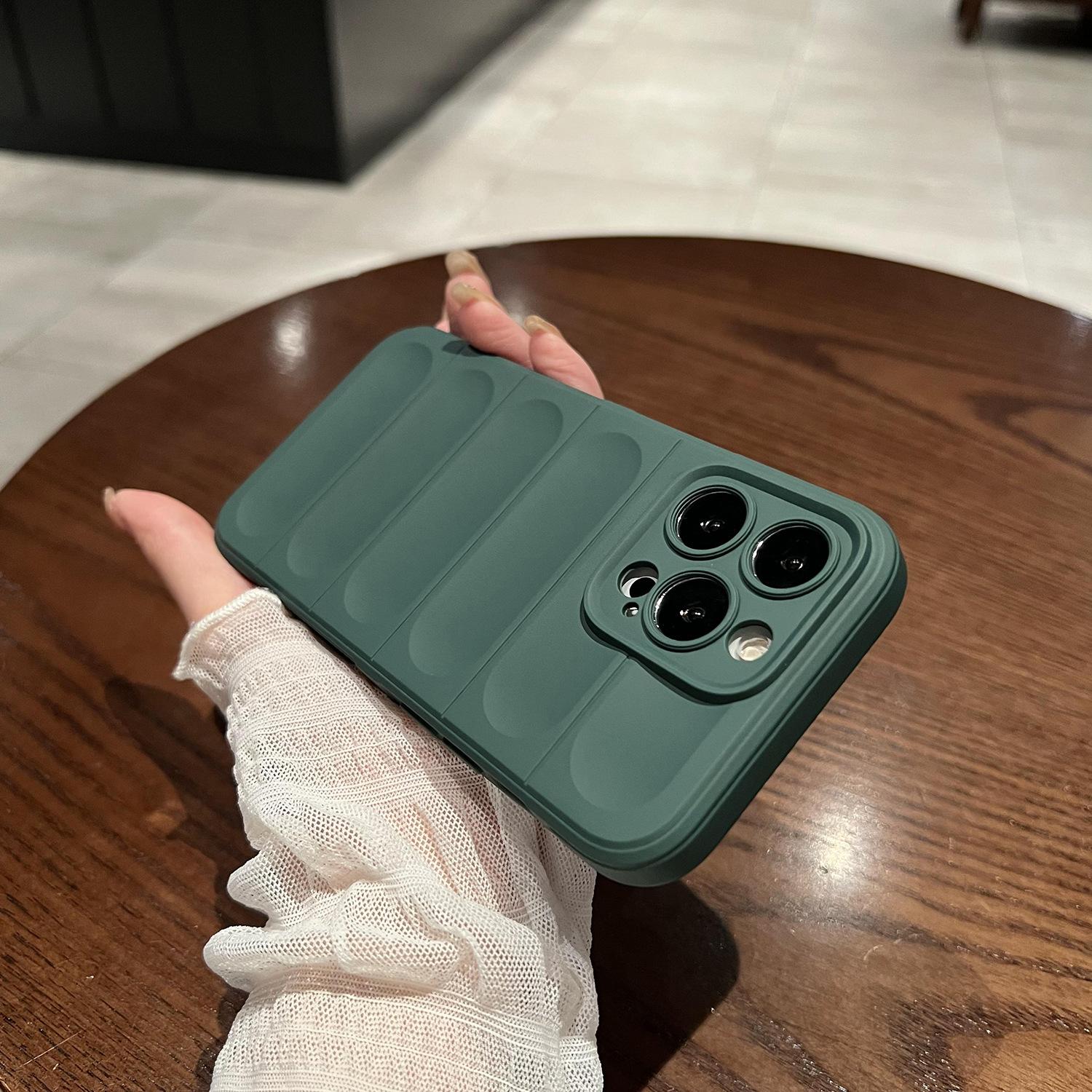 

Высококлассное ощущение подходит для чехла для телефона Apple 16ProMax. Iphone15 Полностью покрыт силиконом 14 Креативный противоударный защитный чехол iPhone16