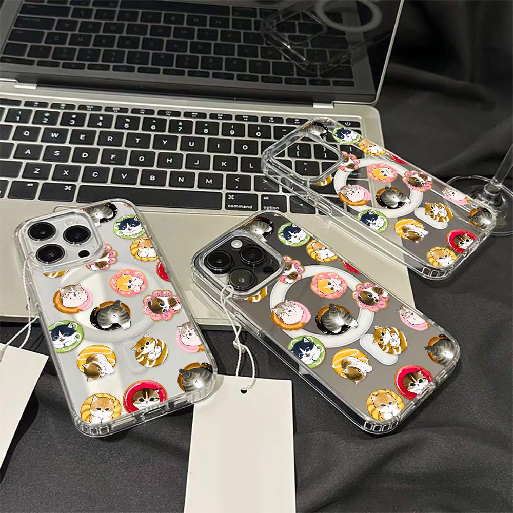 Magnetyczne etui na telefon dla iPhone 11 12 13 iPhone 13 14 15 Pro 15 16 Pro Max Samsung A15 A16 A25 A26 A55 A56 S25 S24 S22 S23 Ultra S25 Edge