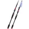 Baitcasting Fishing Rod 1.8m 2.1m 2.4m Travel Carbon Fiber Casting Fishing Pole for Bass Fishing