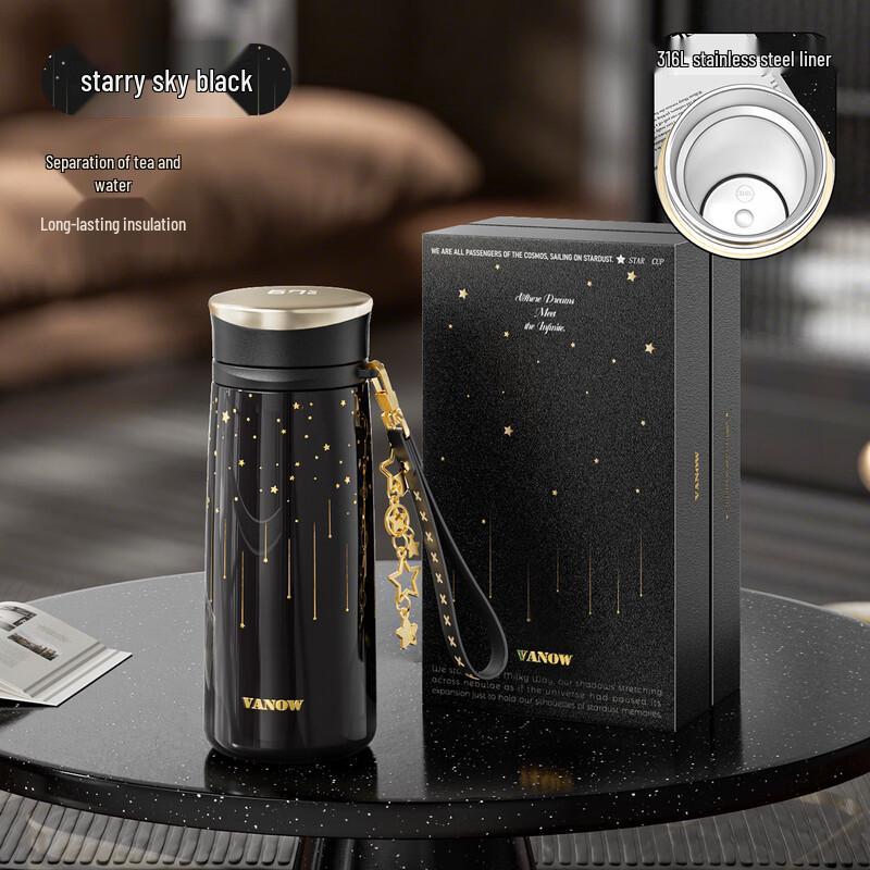 Vanow Smart LED Display Insulated Water Bottle