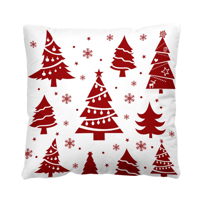 

Чехол для подушки с изображением мультсериала, рождественский чехол для подушки, трансграничный рождественский чехол для подушки, который можно настроить 40x40cm