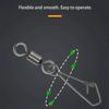 8 Word Loop Rolling Swivel Snap Bearing Tackle Tool New Swivels Tackle